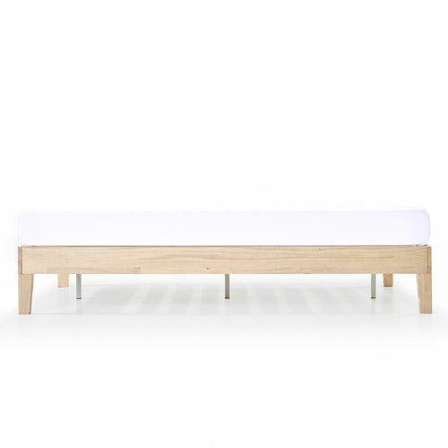 WHITEWASH BECKHAM PINE WOOD BED BASE