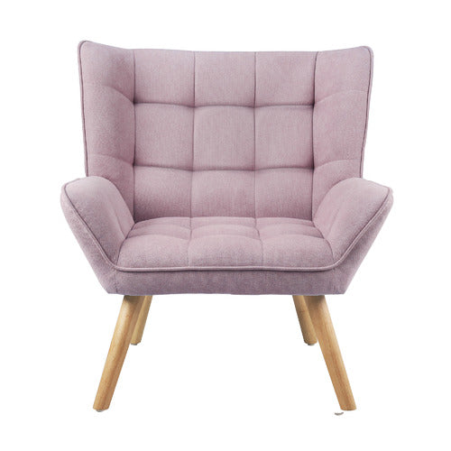 LIVING FUSION WINTHROP RUBBERWOOD ARMCHAIR