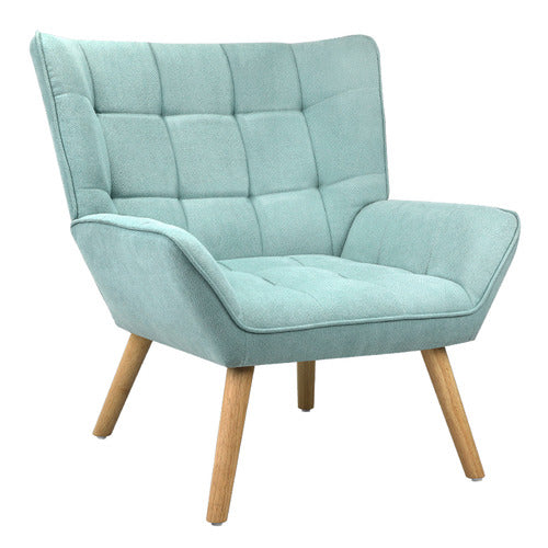 LIVING FUSION WINTHROP RUBBERWOOD ARMCHAIR