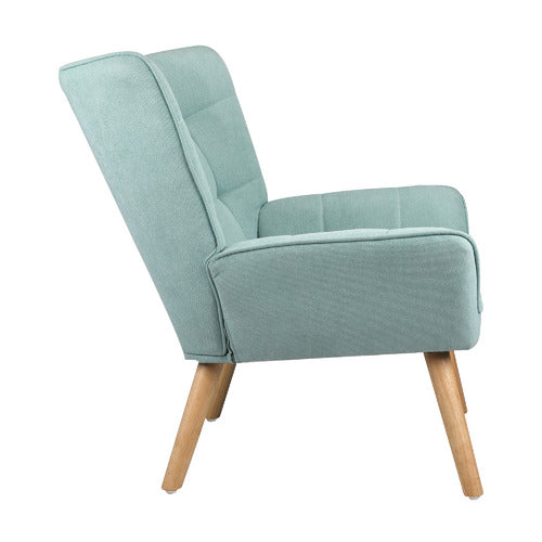 LIVING FUSION WINTHROP RUBBERWOOD ARMCHAIR