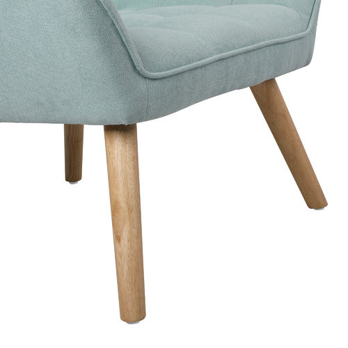 LIVING FUSION WINTHROP RUBBERWOOD ARMCHAIR