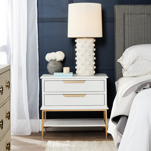 REXINGTON HOME WYATT 76CM BEDSIDE TABLE