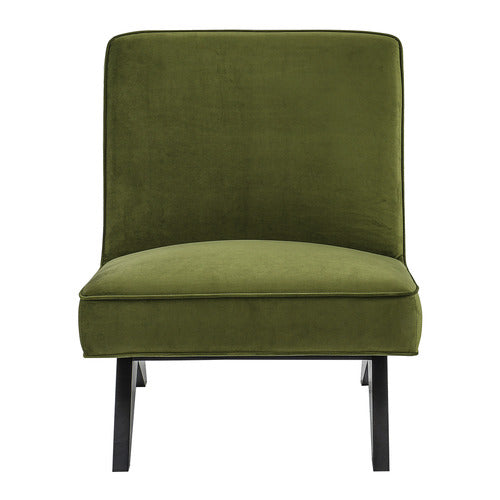 REXINGTON HOME XAVIER VELVET ACCENT CHAIR