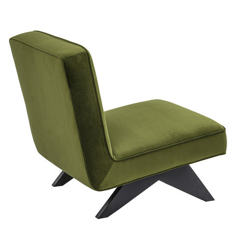 REXINGTON HOME XAVIER VELVET ACCENT CHAIR
