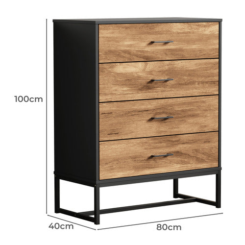 LIVING FUSION XYLA 4 DRAWER CHEST