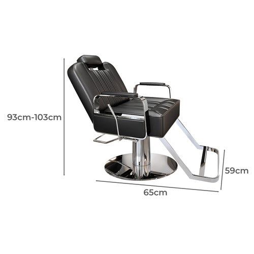 MODERN COLLECTIVE XYLA FAUX LEATHER SALON CHAIR