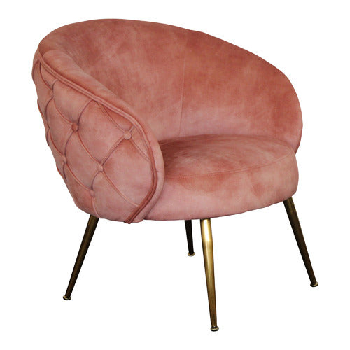 BY DESIGNS KIORA BUTTON TUFTED ACCENT CHAIR