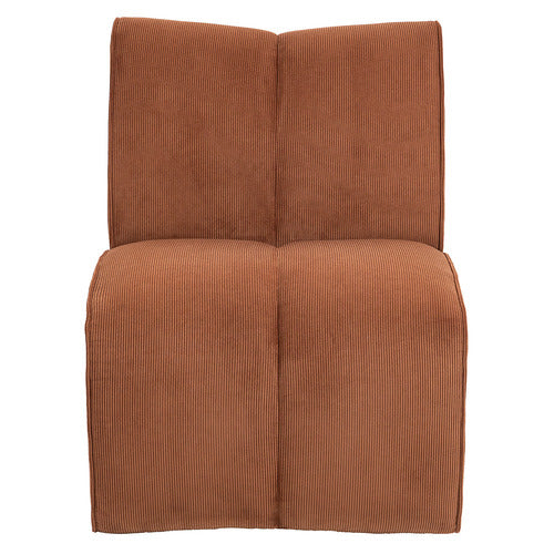 EVIE HOME ZAIN CORDUROY ACCENT CHAIR