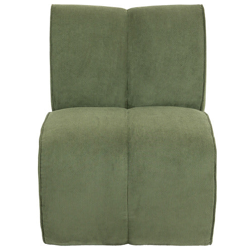 EVIE HOME ZAIN CORDUROY ACCENT CHAIR