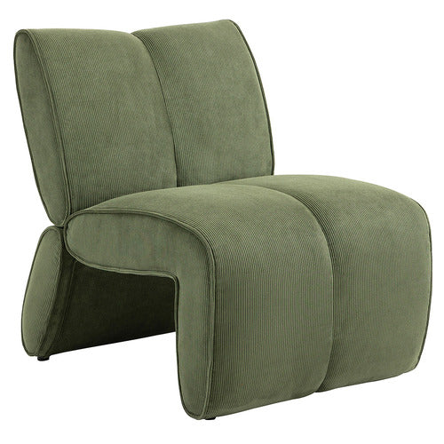 EVIE HOME ZAIN CORDUROY ACCENT CHAIR