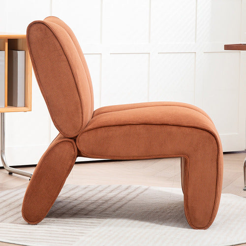 EVIE HOME ZAIN CORDUROY ACCENT CHAIR