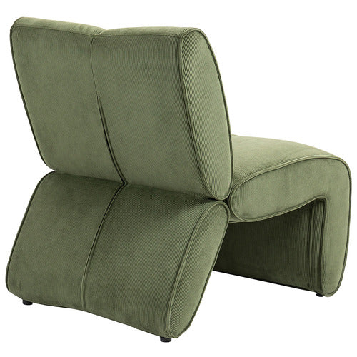 EVIE HOME ZAIN CORDUROY ACCENT CHAIR