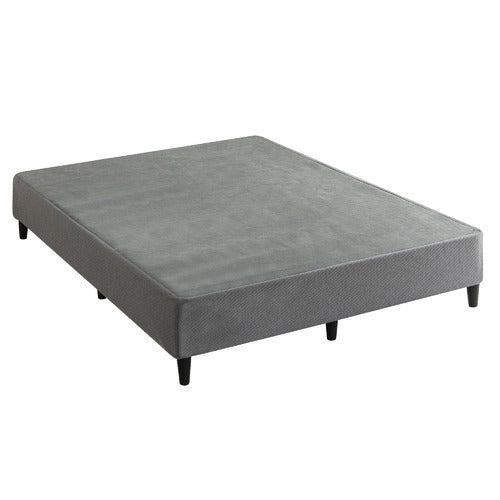 STUDIO HOME ZANE METAL & FABRIC BED BASE