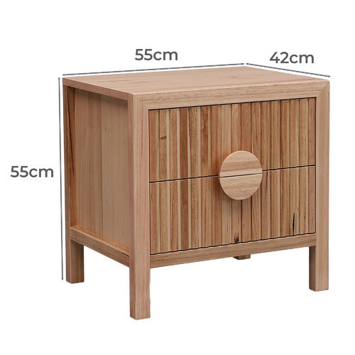 EVERGREEN HOME ZARA BEDSIDE TABLE