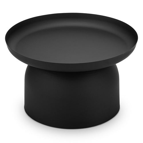 CONTINENTAL DESIGNS ZEDD PEDESTAL COFFEE TABLE