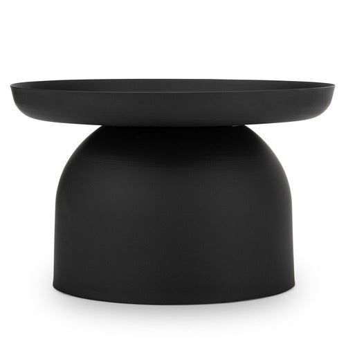 CONTINENTAL DESIGNS ZEDD PEDESTAL COFFEE TABLE
