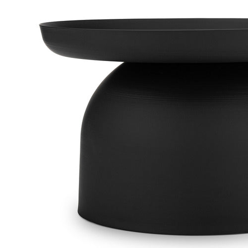 CONTINENTAL DESIGNS ZEDD PEDESTAL COFFEE TABLE