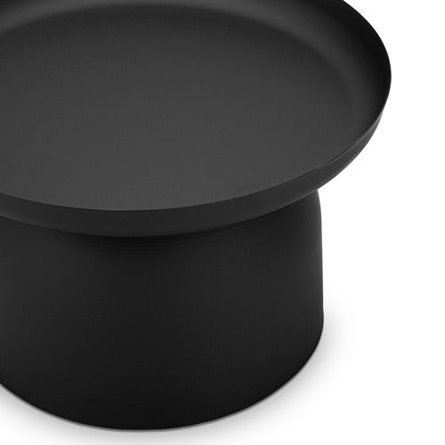 CONTINENTAL DESIGNS ZEDD PEDESTAL COFFEE TABLE