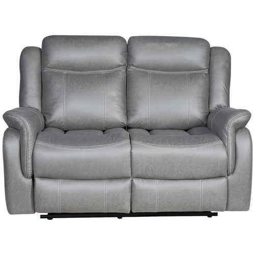 SOUTHERN STYLERS ARIA 2 SEATER FAUX LEATHER RECLINER SOFA