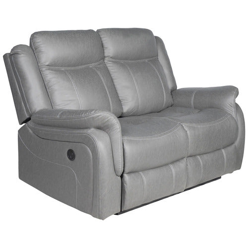 SOUTHERN STYLERS ARIA 2 SEATER FAUX LEATHER RECLINER SOFA