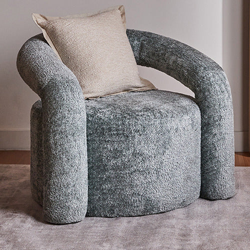 CAMPANA COLLECTIVE ZYLA BOUCLE ACCENT CHAIR