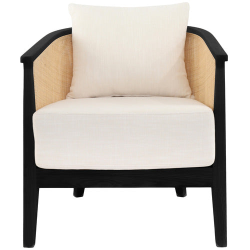 HYDE PARK HOME LENYLLE OAK WOOD TUB CHAIR