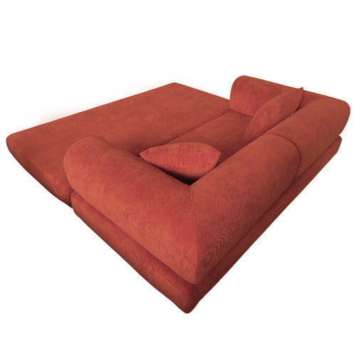 MIKASA FURNITURE KIRAN 3 SEATER DOUBLE CORDUROY SOFA BED