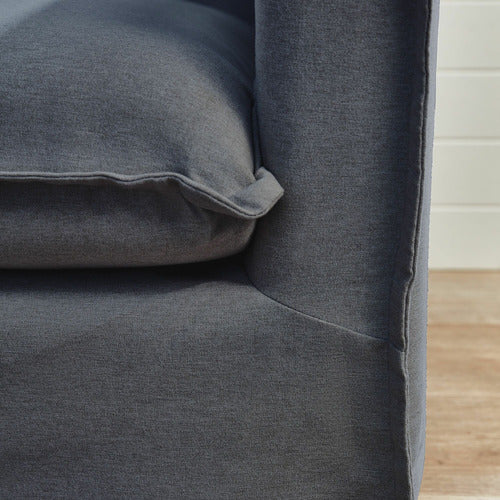 MONTAUK SLIPCOVER REVERSIBLE CHAISE SOFA