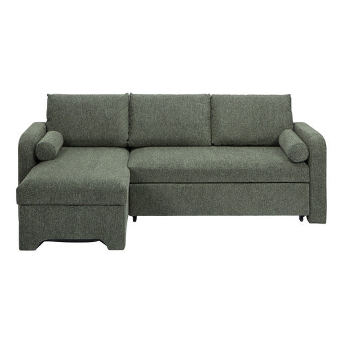 FRIDA 4 SEATER QUEEN SOFA BED WITH REVERSIBLE CHAISE