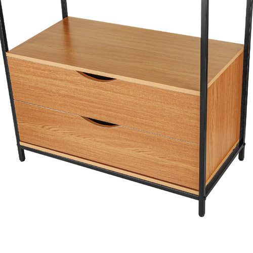 EXPERT HOMEWARES MADINA 2 DRAWER CLOTHES RACK