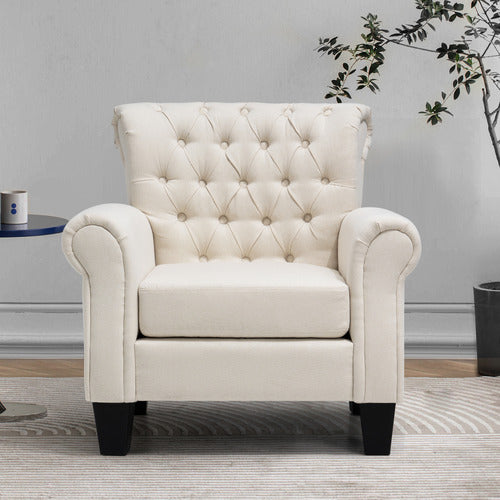 NATURALLY PROVINICIAL DUMAS UPHOLSTERED ARMCHAIR