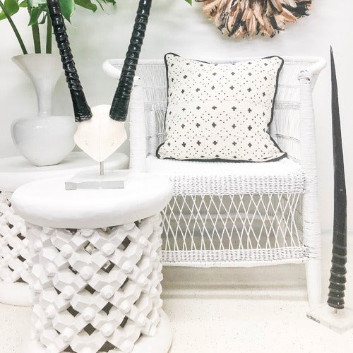 TRIBAL EXPRESSIONS AUTHENTIC MALAWI REED ARMCHAIR