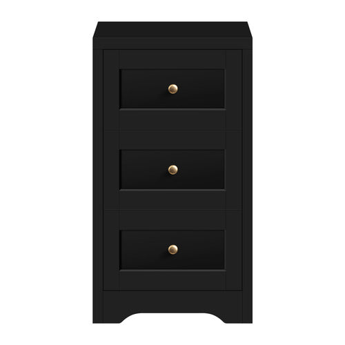 HOXTON ROOM WILLOW 3 DRAWER BEDSIDE TABLE