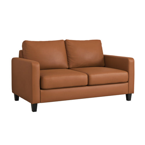 ARMADA COMMERCIAL LOISE 2 SEATER FAUX LEATHER SOFA