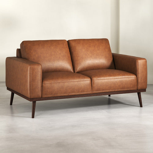 LANDIS 2 SEATER GENUINE LEATHER SOFA