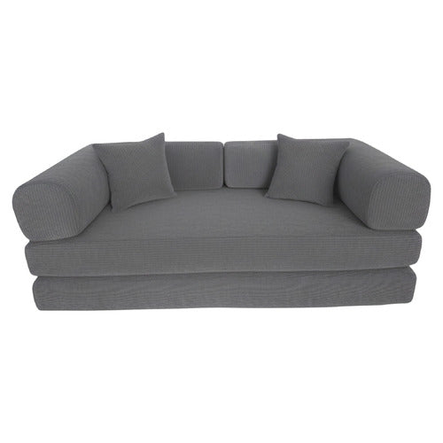 MIKASA FURNITURE KIRAN 3 SEATER DOUBLE CORDUROY SOFA BED