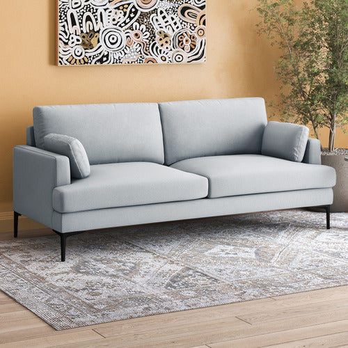 HARRY 3 SEATER UPHOLSTERED SOFA