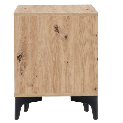EXPERT HOMEWARES LUCA 2 DRAWER BEDSIDE TABLE