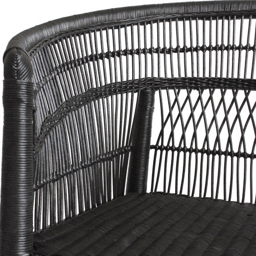 HYDE PARK HOME MALAWI RATTAN CLUB CHAIR