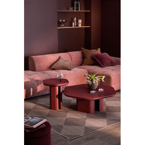 MERLOT PREMIUM HEX 90CM COFFEE TABLE