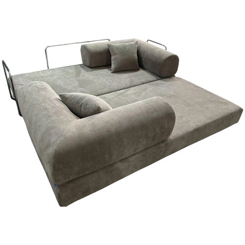 MIKASA FURNITURE KIRAN 3 SEATER DOUBLE CORDUROY SOFA BED
