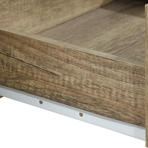 SOUTHERN STYLERS ALEXA RUSTIC 3 DRAWER ENTERTAINMENT UNIT