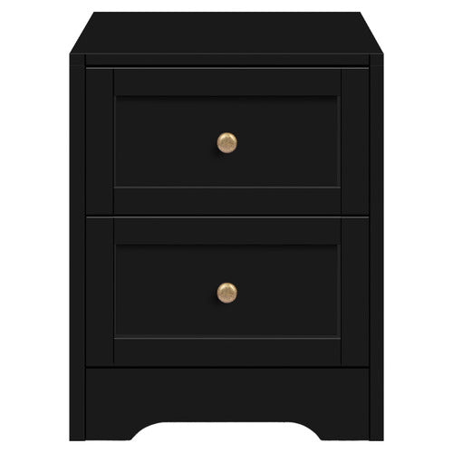HOXTON ROOM WILLOW 2 DRAWER BEDSIDE TABLE