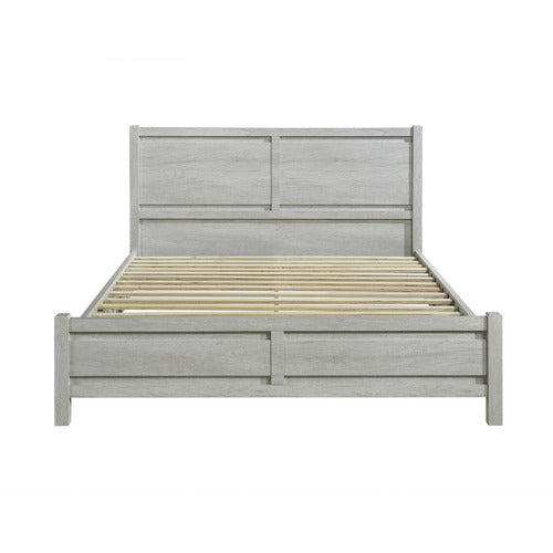 SOUTHERN STYLERS WHITE ASH ALEXA QUEEN BED FRAME