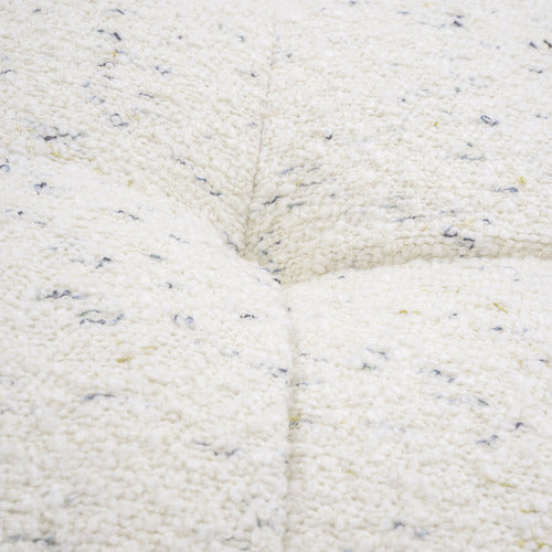 EVER DREAMING LIVING BEIGE ELLA 120CM WOOL-BLEND LOUNGE CHAIRS (SET OF 2)