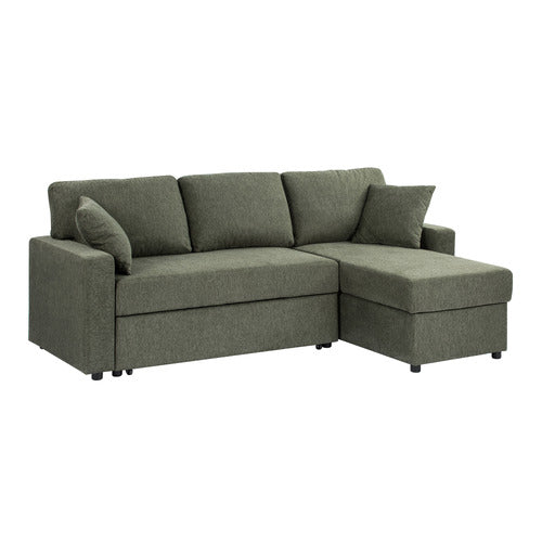 DARCY 3 SEATER SOFA BED WITH REVERSIBLE CHAISE