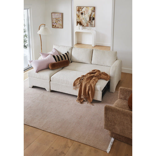 FRIDA 4 SEATER QUEEN SOFA BED WITH REVERSIBLE CHAISE