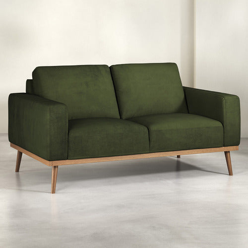 LANDIS 2 SEATER VELVET SOFA