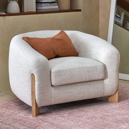 OLIVIA BOUCLE ARMCHAIR