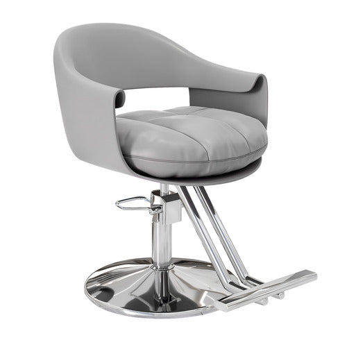 MODERN COLLECTIVE MONTGOMERY FAUX LEATHER SALON CHAIR
